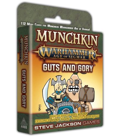 Επιτραπέζιο munchkin warhammer age of sigmar guts and gory expansion
