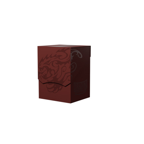 dragon shield deck box – deck shell – blood red dragon shield deck box – deck shell – blood red