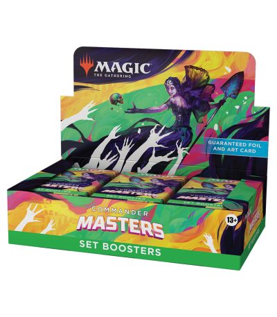 magic the gathering commander masters booster – en