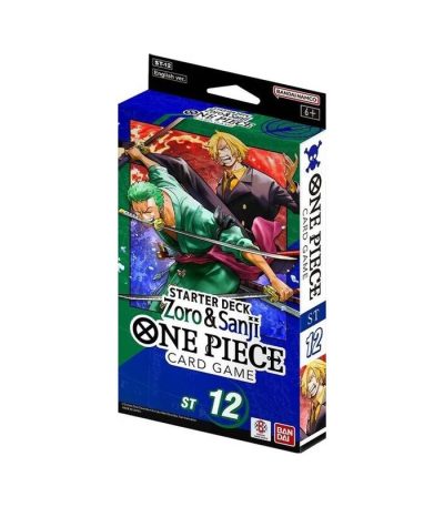 one piece card game – starter deck zoro and sanji – st12