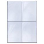 ultra pro! portfolio 4 – pocket collectors portfolio black