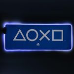 playstation icons light up desk mat xxl