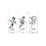 dragonball super set 3 ποτήρια 290ml