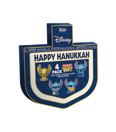 funko pop! disney stitch holiday happy hanukkah (4pack)1