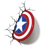marvel 3d led light captain america shield1