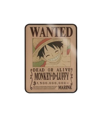 one piece premium magnet wanted luffy