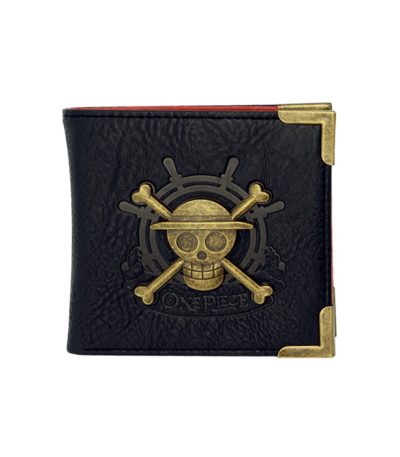 one piece premium wallet skull1