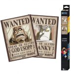 one piece set 2 posters usopp & franky