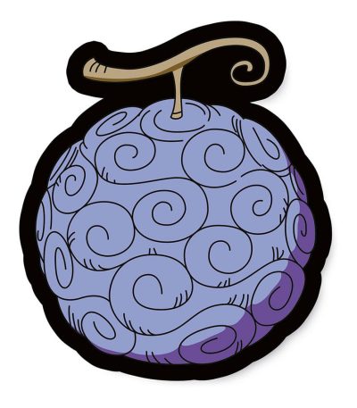 one piece μαξιλάρι devil fruit gomu gomu no mi 45cm