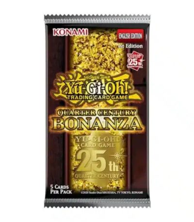 yu gi oh quarter century bonanza booster pack