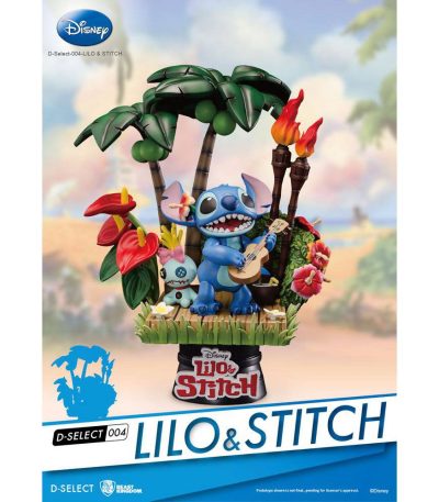 disney diorama figure d stage 04 stitch 14cm1