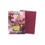 dragon shield standard size matte dual sleeves anniversary red gold