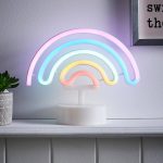 rainbow led neon standing light2