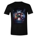demon slayer t shirt attacking