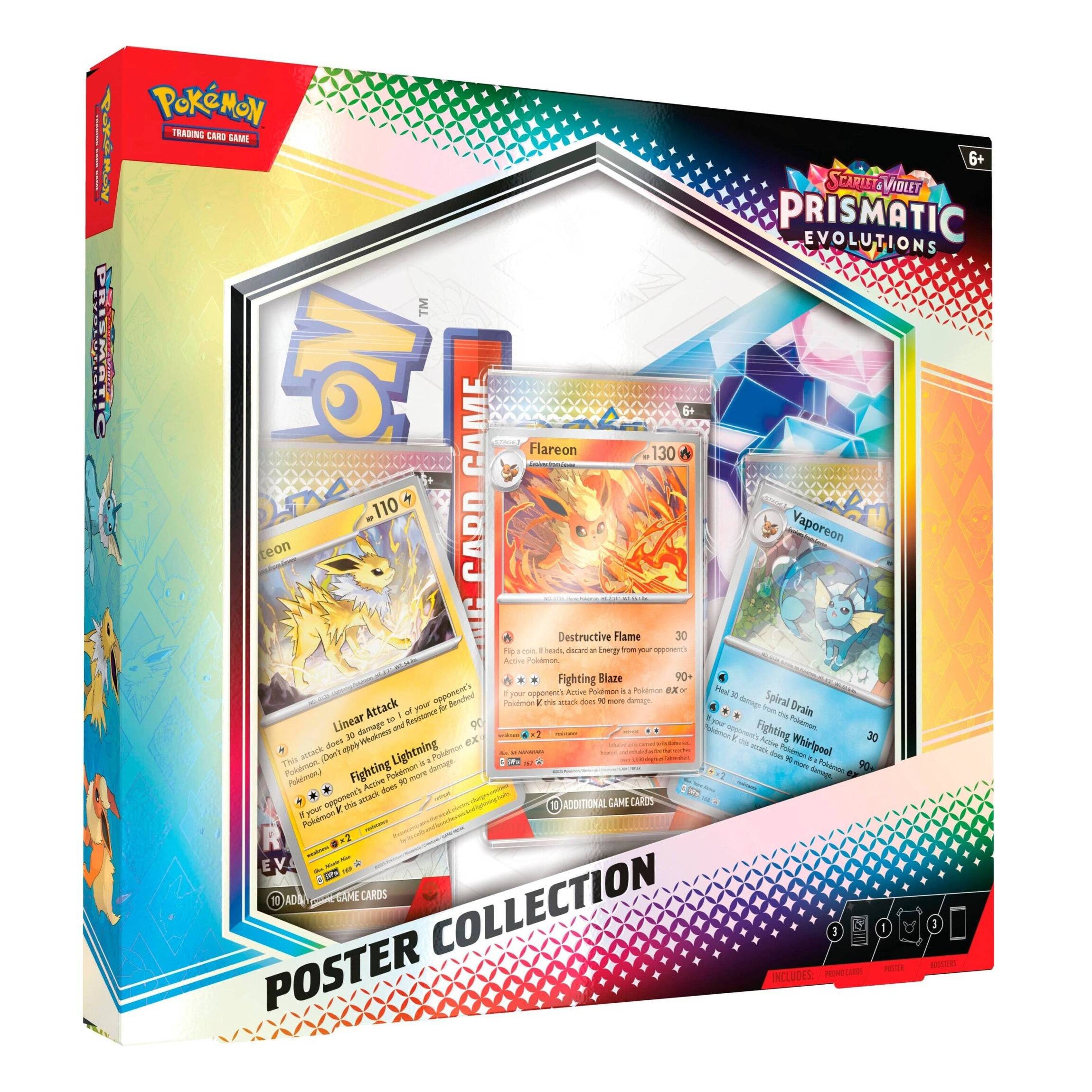 pokemon tcg scarlet & violet 8.5 prismatic evolutions poster collection pokemon tcg scarlet & violet 8.5 prismatic evolutions poster collection