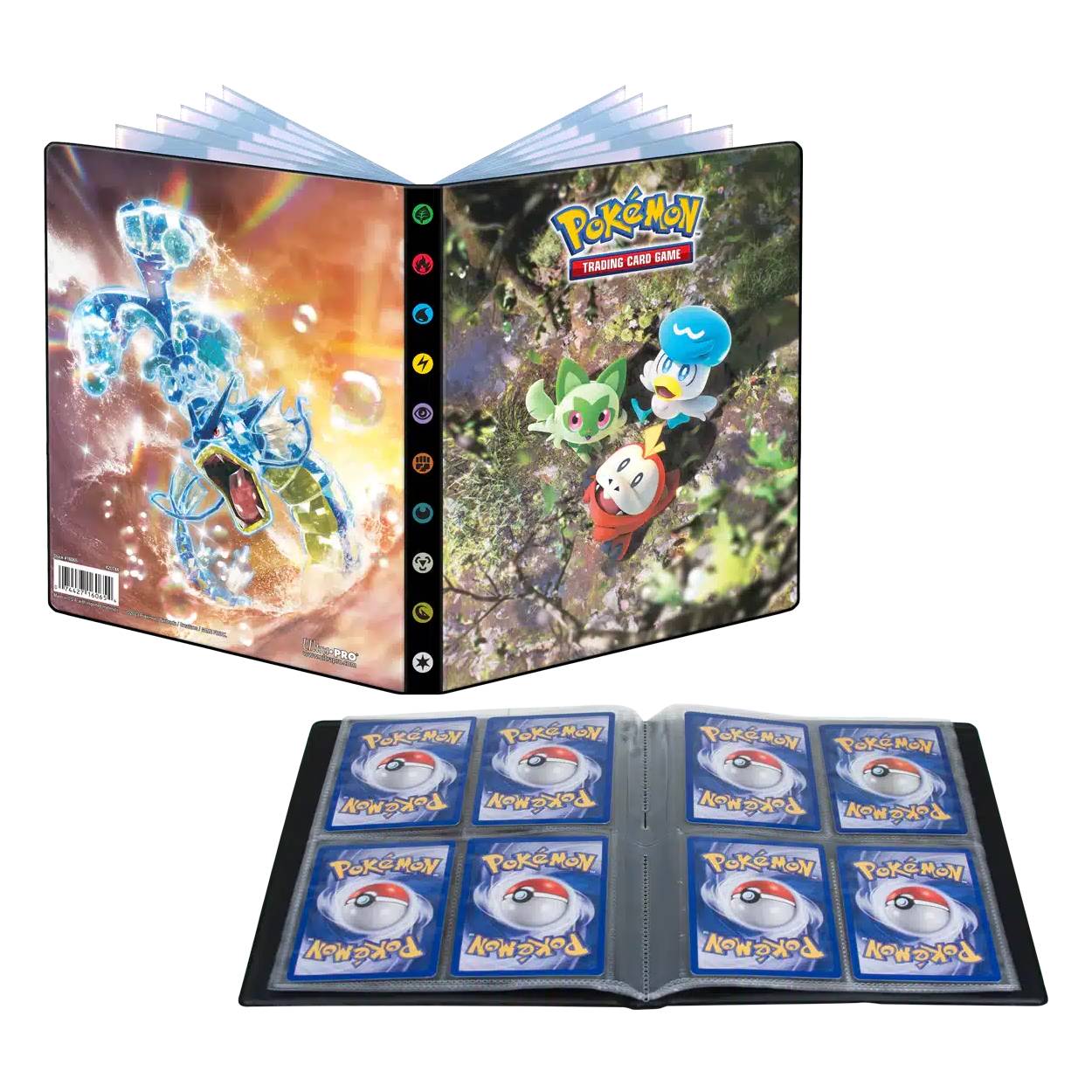 ultra pro! portfolio 4 pocket pokemon sv1 scarlet & violet ultra pro! portfolio 4 pocket pokemon sv1 scarlet & violet