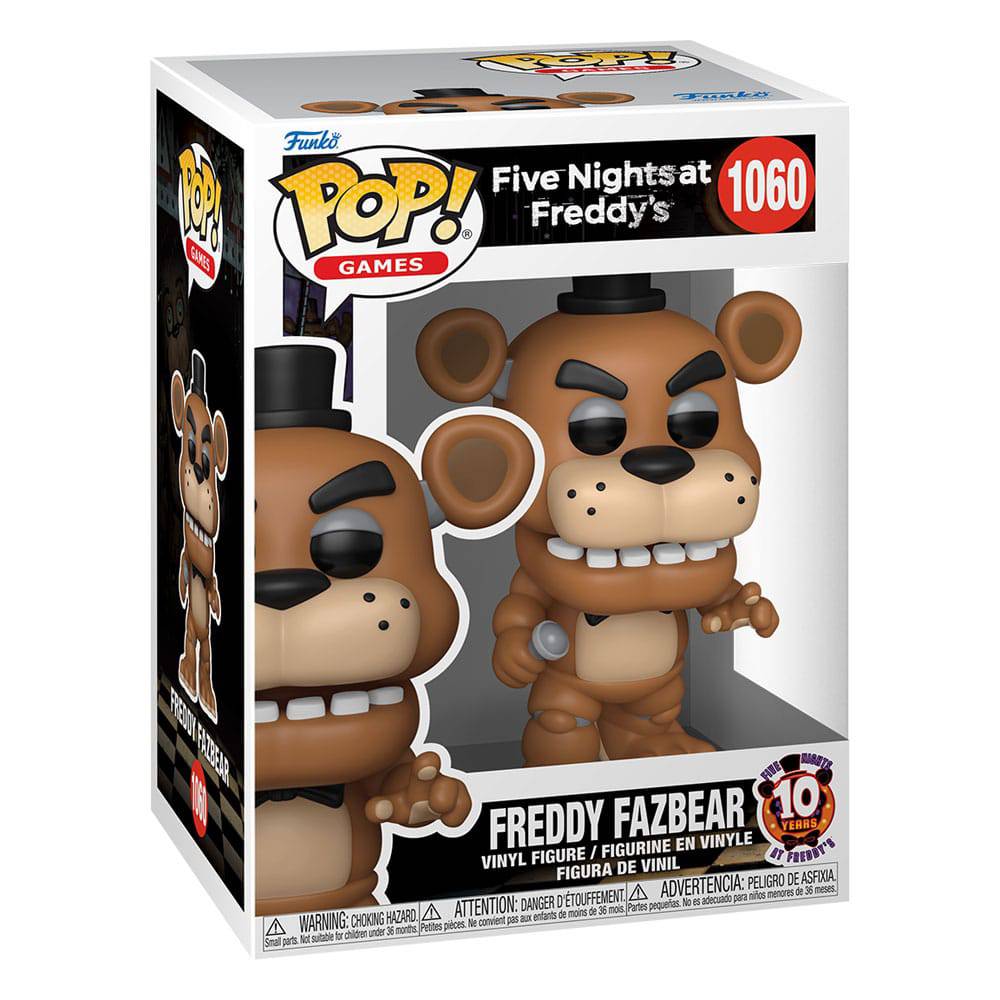 funko pop! five nights at freddy's freddy fazbear #10601 funko pop! five nights at freddy's freddy fazbear #10601