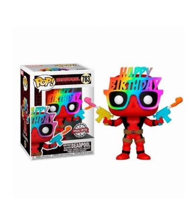 funko pop! marvel deadpool birthday glasses #7831