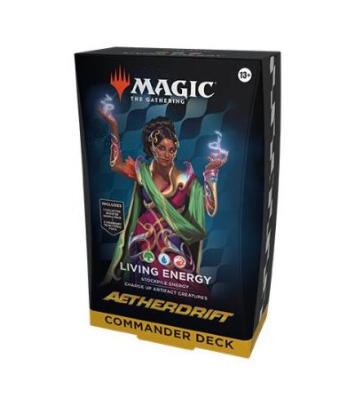 magic the gathering aetherdrift living energy commander deck