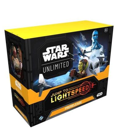 star wars unlimited jump to lightspeed prerelease box ΕΝ1