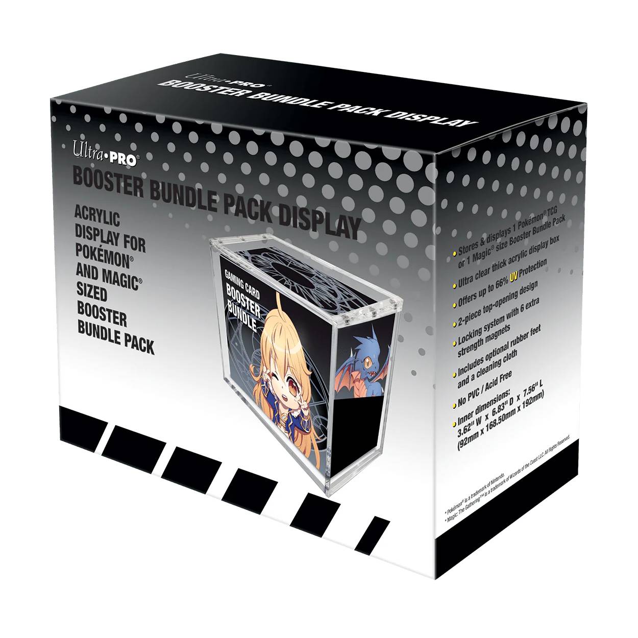 ultra pro acrylic display for booster bundle pack pokemon mtg1 ultra pro acrylic display for booster bundle pack pokemon mtg1