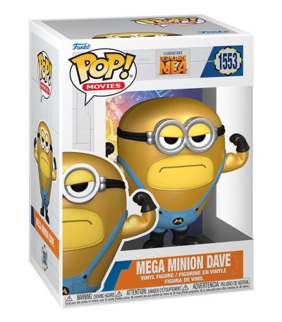 funko pop! despicable me 4 mega minion dave #15531