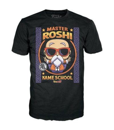 funko pop! tee dragonballz master roshi t shirt