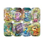 pokemon tcg scarlet & violet prismatic evolutions mini tin (random pick) 1pc