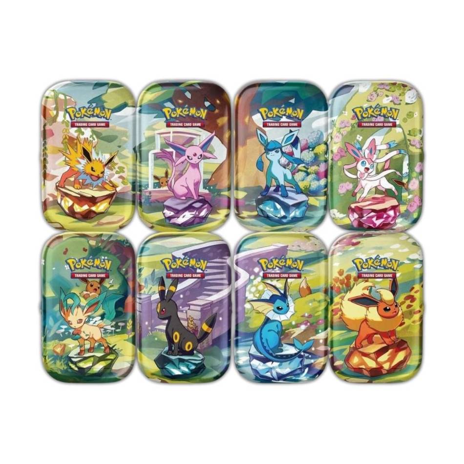 pokemon tcg scarlet & violet prismatic evolutions mini tin (random pick) 1pc pokemon tcg scarlet & violet prismatic evolutions mini tin (random pick) 1pc