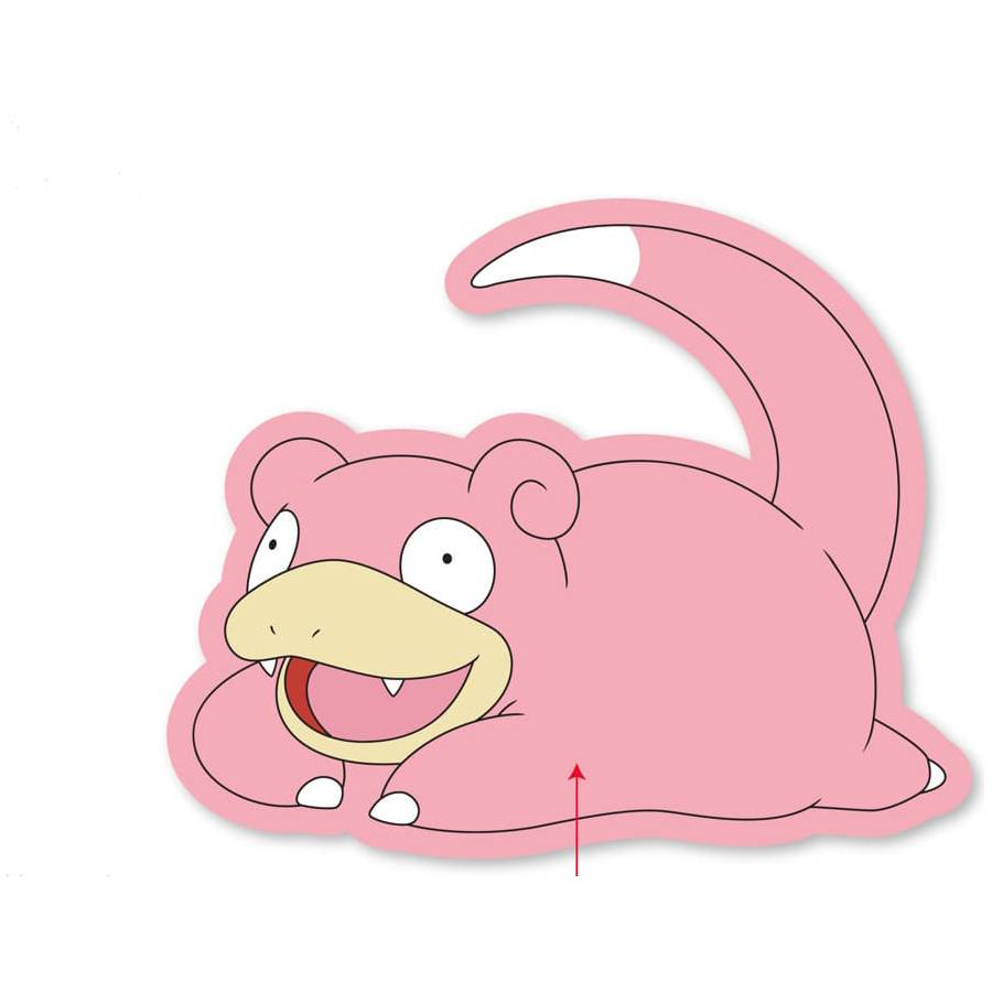 pokemon μαξιλάρι slowpoke 35cm pokemon μαξιλάρι slowpoke 35cm