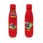 super mario mario and yoshi metal watter bottle
