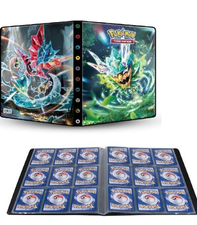 ultra pro! portfolio 9 pokemon scarlet and violet terastallized ogerpon and terastallized dragapult