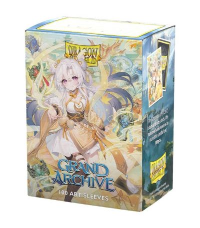 dragon shield grand archive art sleeves guo jia, heaven's favored
