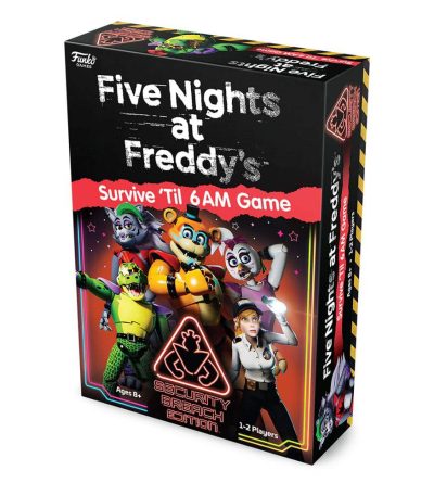 funko games board game five nights at freddy's survive til 6am en1