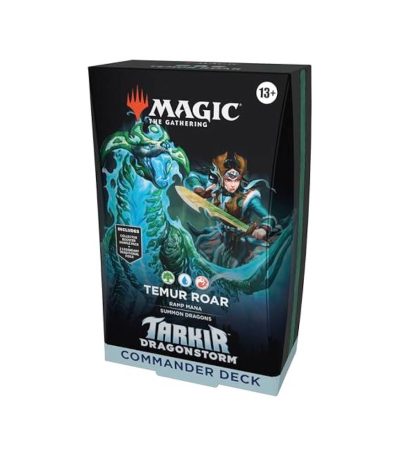 magic the gathering tarkir dragonstorm temur roar commander deck