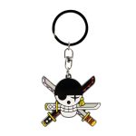 metal keychain one piece zoro