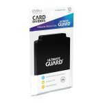 ultimate guard card dividers 10x pack black1