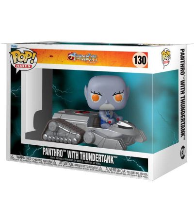 funko pop! rides thundercats panthro with thundertank #1301