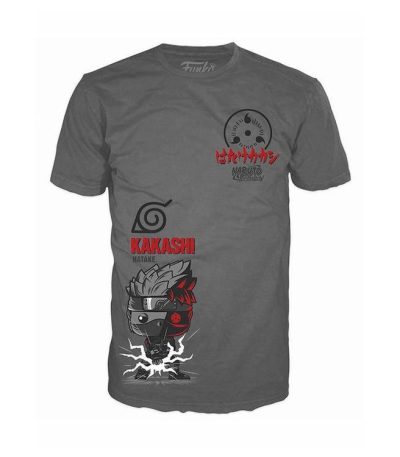 funko pop! tee naruto kakashi split t shirt