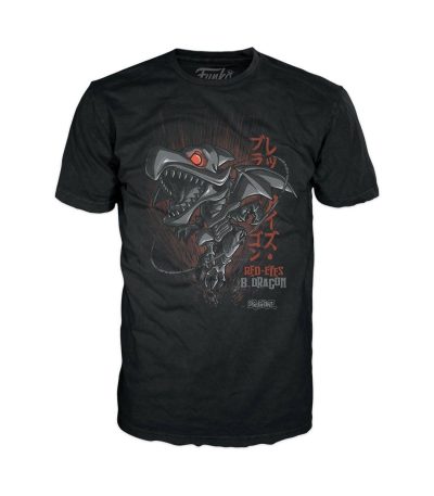 funko pop! tee yu gi oh red eyes blue dragon t shirt