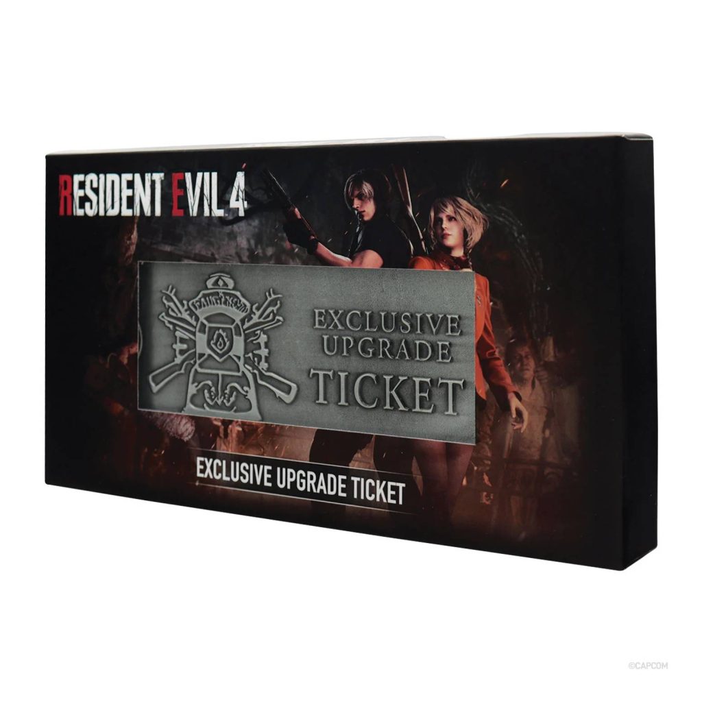 resident evil 4 metal exclusive upgrade ticket1