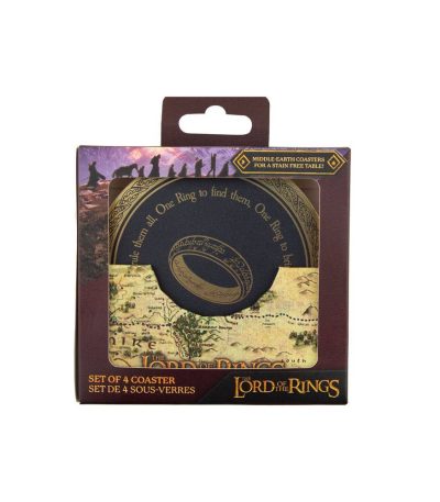 the lord of the rings set of 4 coaster set1
