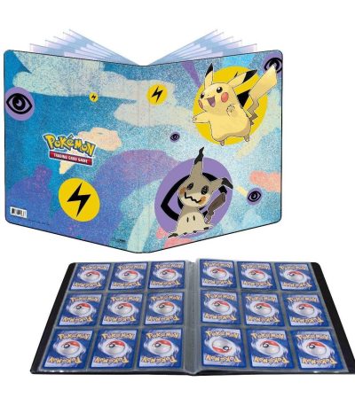 ultra pro! portfolio 9 pokemon pikachu & mimikyu