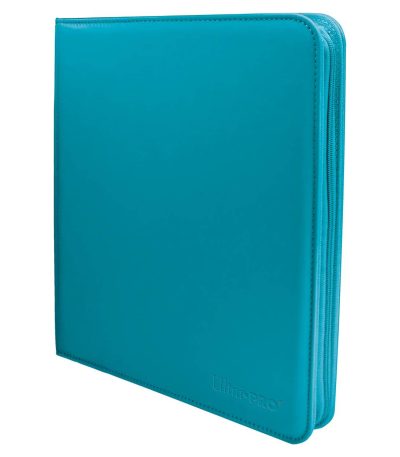 ultra pro zippered pro binder 12 pocket teal1