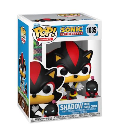 funko pop! sonic the hedgehog shadow with dark chao #10351