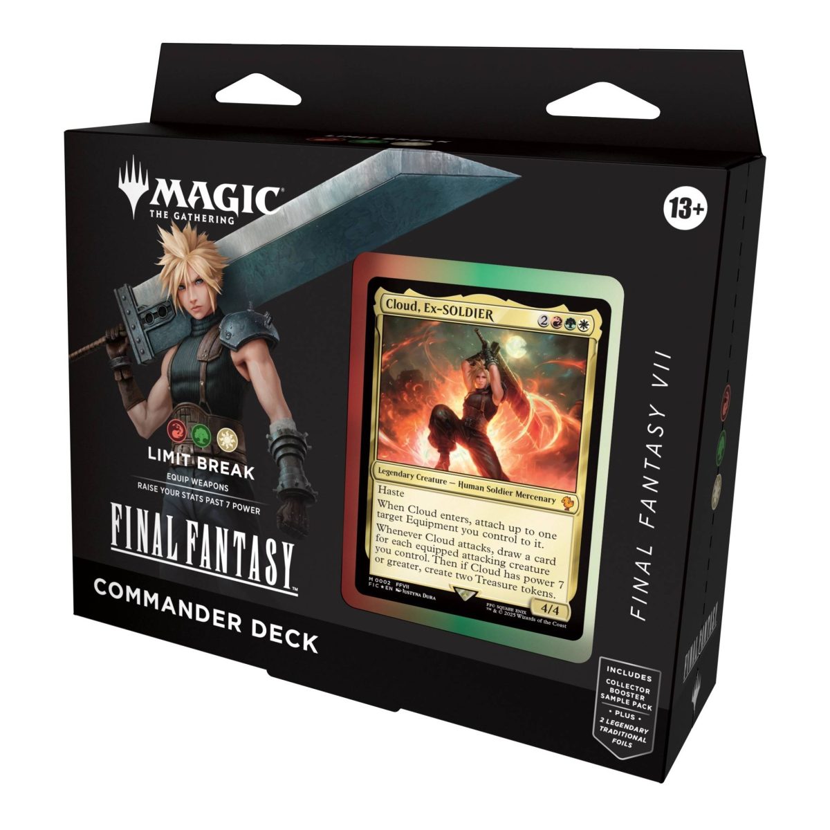 Magic The Gathering - Final Fantasy Limit Break Commander Deck - The ...