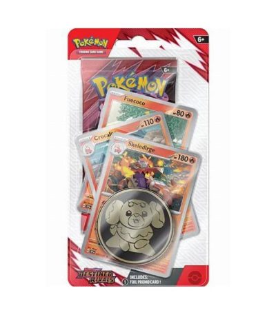pokemon tcg scarlet & violet destined rivals checklane blister skeledirge