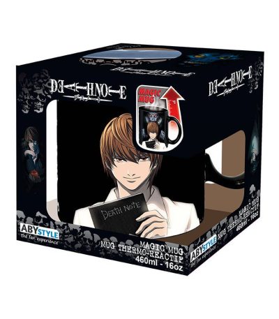 death note mug heat change kira & l1