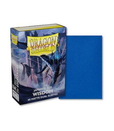 dragon shield standard size matte dual sleeves wisdom
