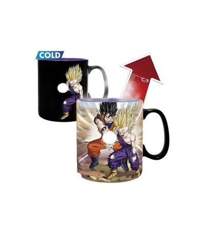 dragonballz heat change mug gohan cell
